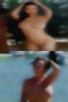 Topless horny women